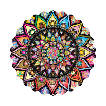 3D Rotating Wind Spinner Colorful Rotating Wind Chime House DealSniper.net FL403259 25cm