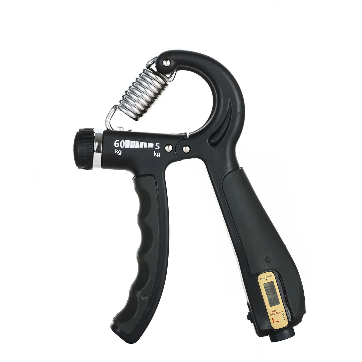 Hand Grip Adjustable Trainer Gripper Strengthener Gym Strength Exerciser Sports DealSniper.net Black2