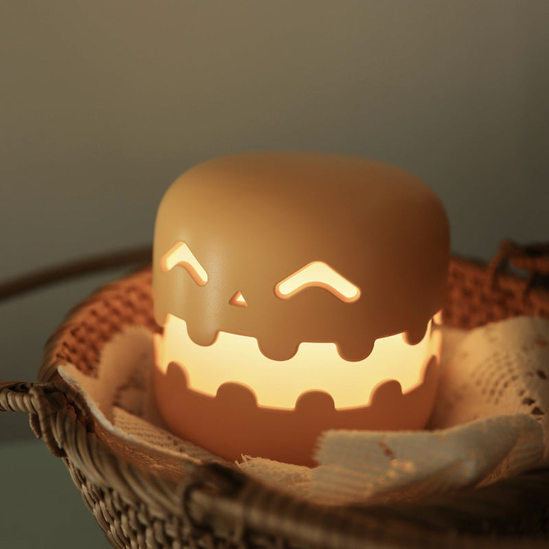 Pumpkin Lamp Bedside Halloween Funny Decoration  Light