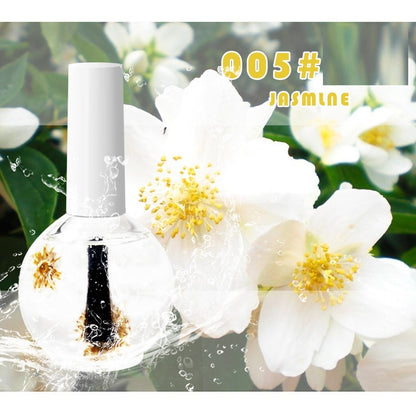 Nail Beauty Dried Flowers Nutrition Nail Treatment Oil Anti-agnai