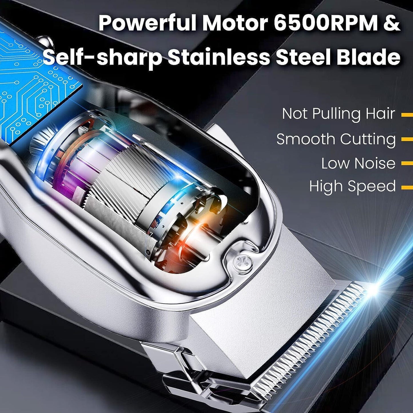 Professional Hair Clippers Cordless Trimmer Beard