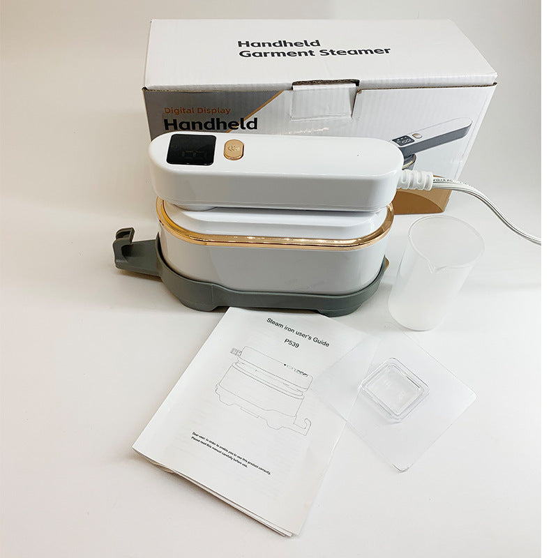 Handheld Garment Steamer Mini Portable Folding House DealSniper.net White 110V US