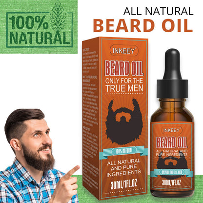 Beard Growth Oil Serum Fast Growing Beard Mustache Facial Hair Grooming For Men Men dealsniper-net