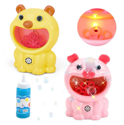 Light And Music Automatic Bubble Blower Children's Electric Toys