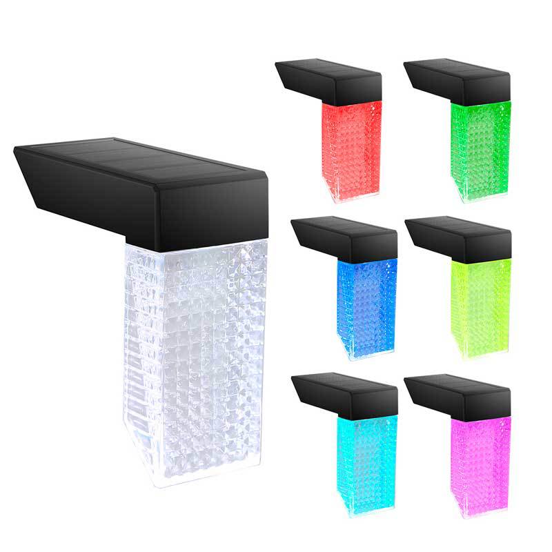 LED Solar Stairs Lights Outdoor Lighting Waterproof Step