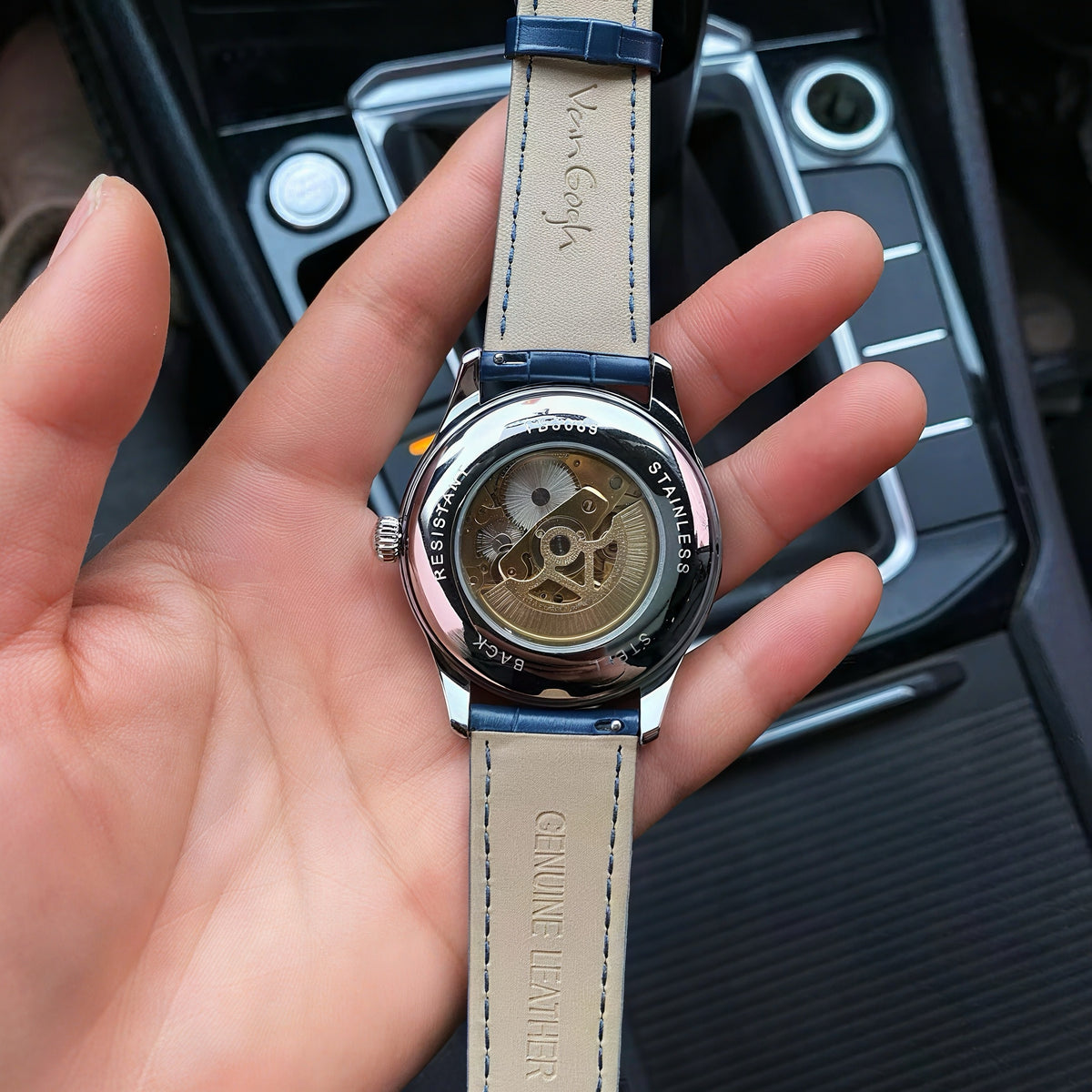 VanGogh Men's Geneva Series Art Automatic Mechanical Watch Jewelry DealSniper.net