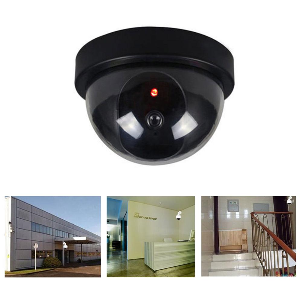 Home Dome Fake CCTV Security Camera With Flashing Red LED Light Home dealsniper-net