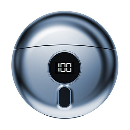 Mini Electric Razor Travel Men's Shaver LED Power Display Beauty dealsniper-net Grey