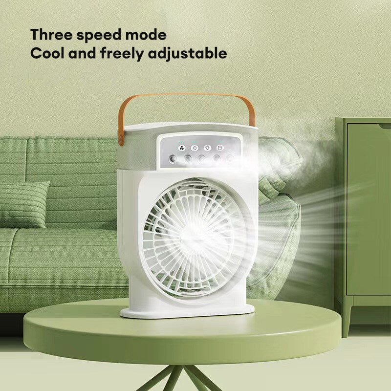 Portable USB Air Conditioner Cooling Fan Air Cooler Humidifiers Gadgets DealSniper.net