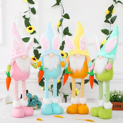 Easter Forester Standing Posture Telescopic Standing Decoration Holidays DealSniper.net
