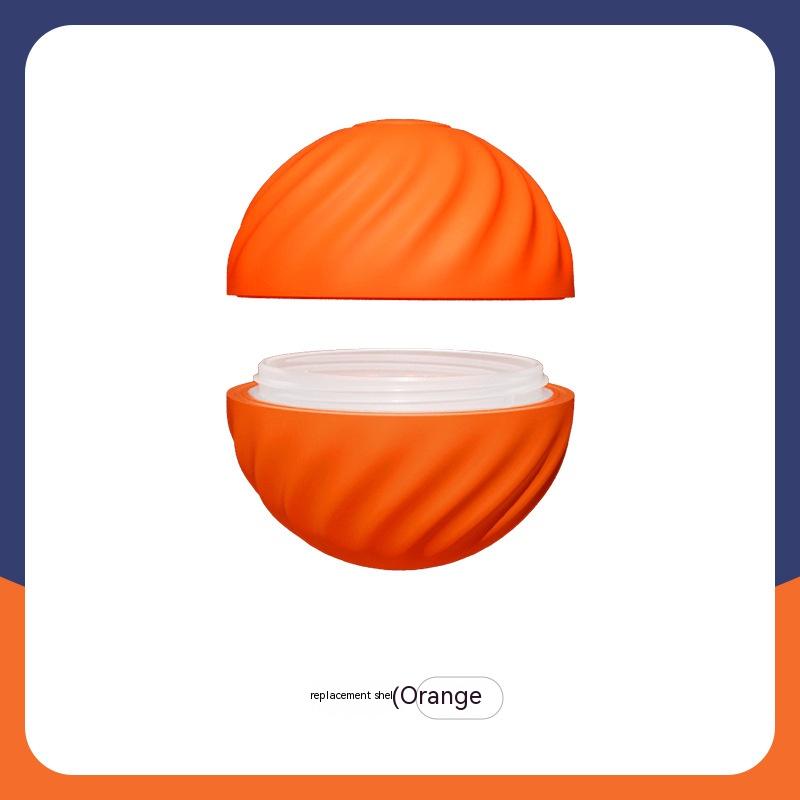 Pet Dog Rubber Ball Toys For Dogs Resistance To Bite Dog Chew Toys Puppy Pets Dogs Training Products Pets dealsniper-net Replacement Shell Orange