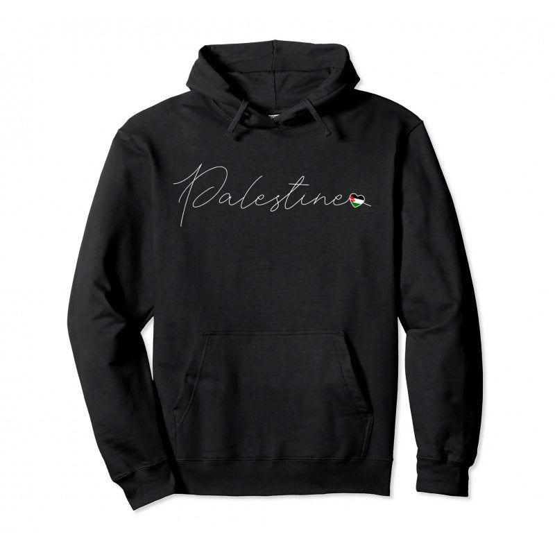 Palestine Pullover Hoodie Warm Hoodie Fashion Hip Hop Men DealSniper.net Style 1 L