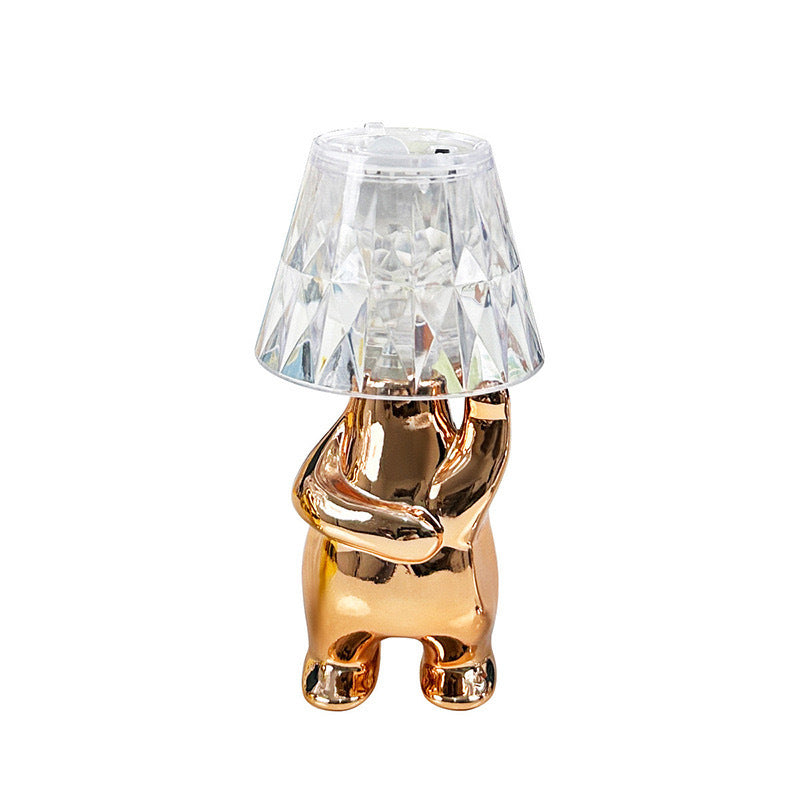 LED Creative Crystal Small Night Lamp Home Decor dealsniper-net