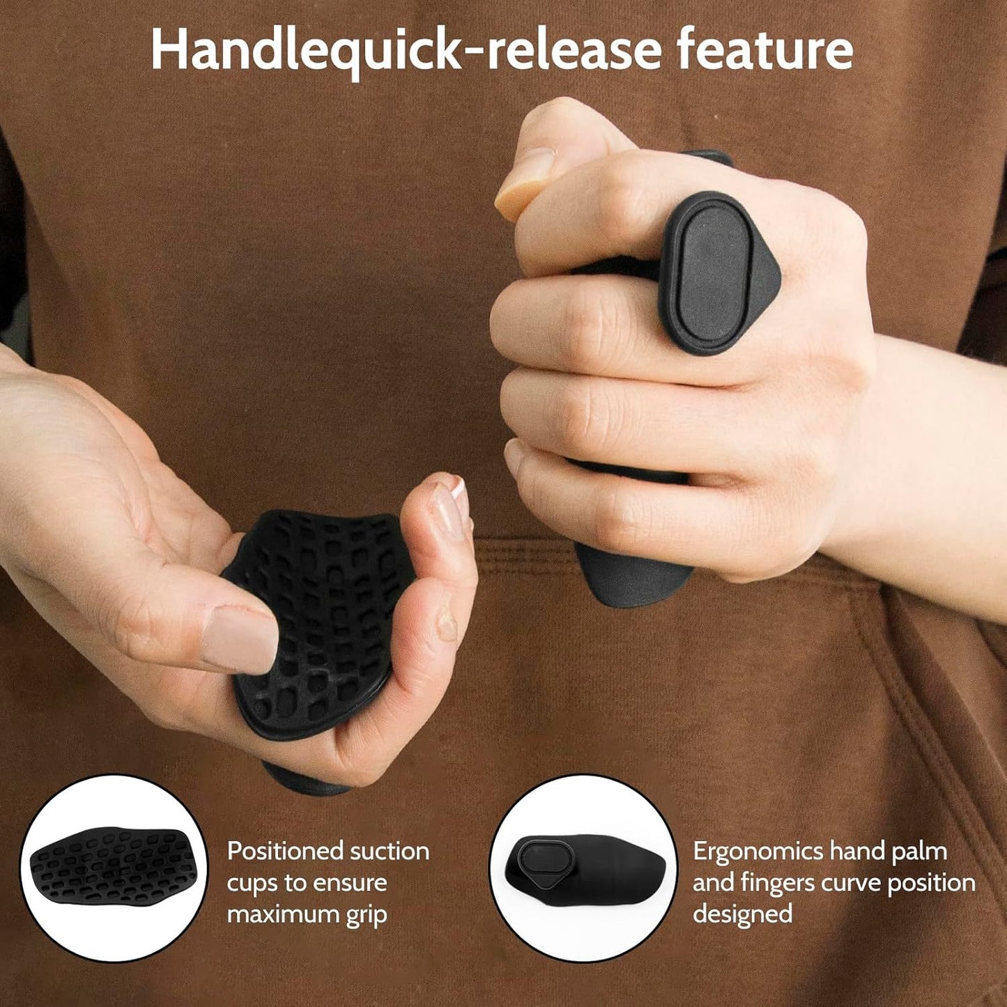 Anti-Slip Grip Strengthener No Sweaty Portable Finger Trainer Sports DealSniper.net