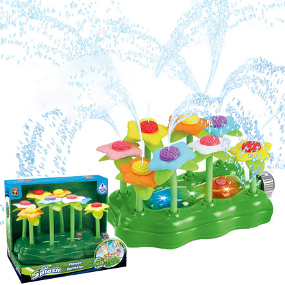 Sprinkler Outdoor Water Spray Toy Garden Water Toys Kids dealsniper-net Light Spray Small Flower