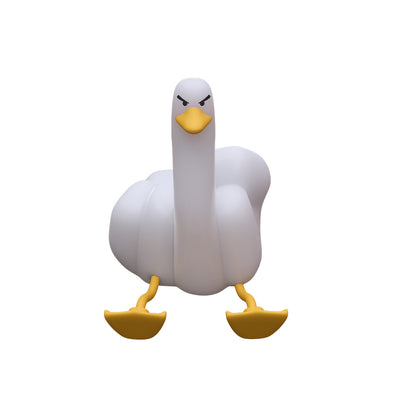 Cross-border Creative Gift Middle Finger Duck Small Night Lamp