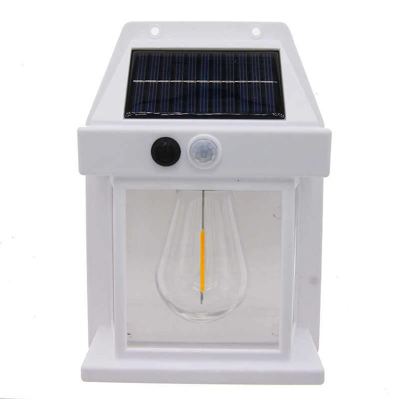 Outdoor Solar Wall Lamp Waterproof Tungsten Lamp Induction Outdoor DealSniper.net