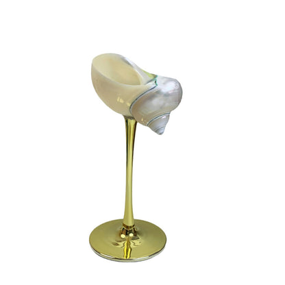Ins Handmade Shell Conch Wine Glass Aromatherapy Dish Kitchen DealSniper.net