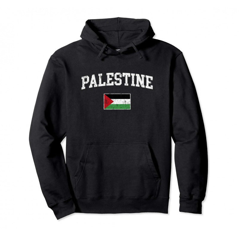 Palestine Pullover Hoodie Warm Hoodie Fashion Hip Hop Men DealSniper.net Style 13 L