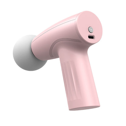 Mini Massage Gun Muscle Deep Relaxation Fitness Health dealsniper-net Pink USB