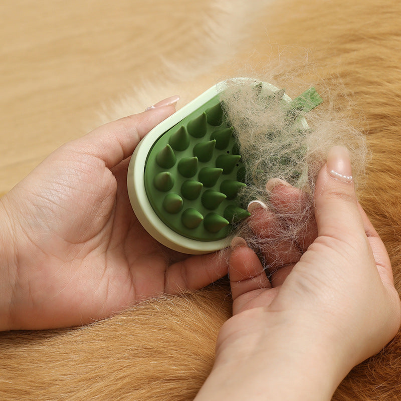 Soft Silicone Pets Hair Remover Comb Handheld Bath Shower Pets dealsniper-net