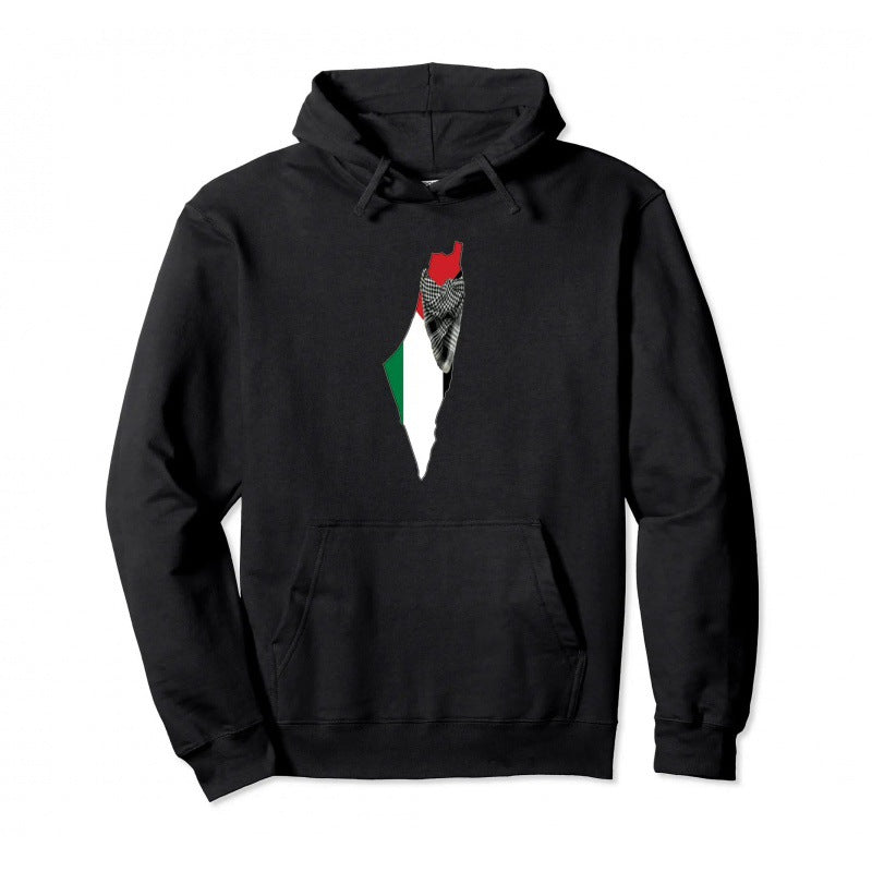 Palestine Pullover Hoodie Warm Hoodie Fashion Hip Hop Men DealSniper.net