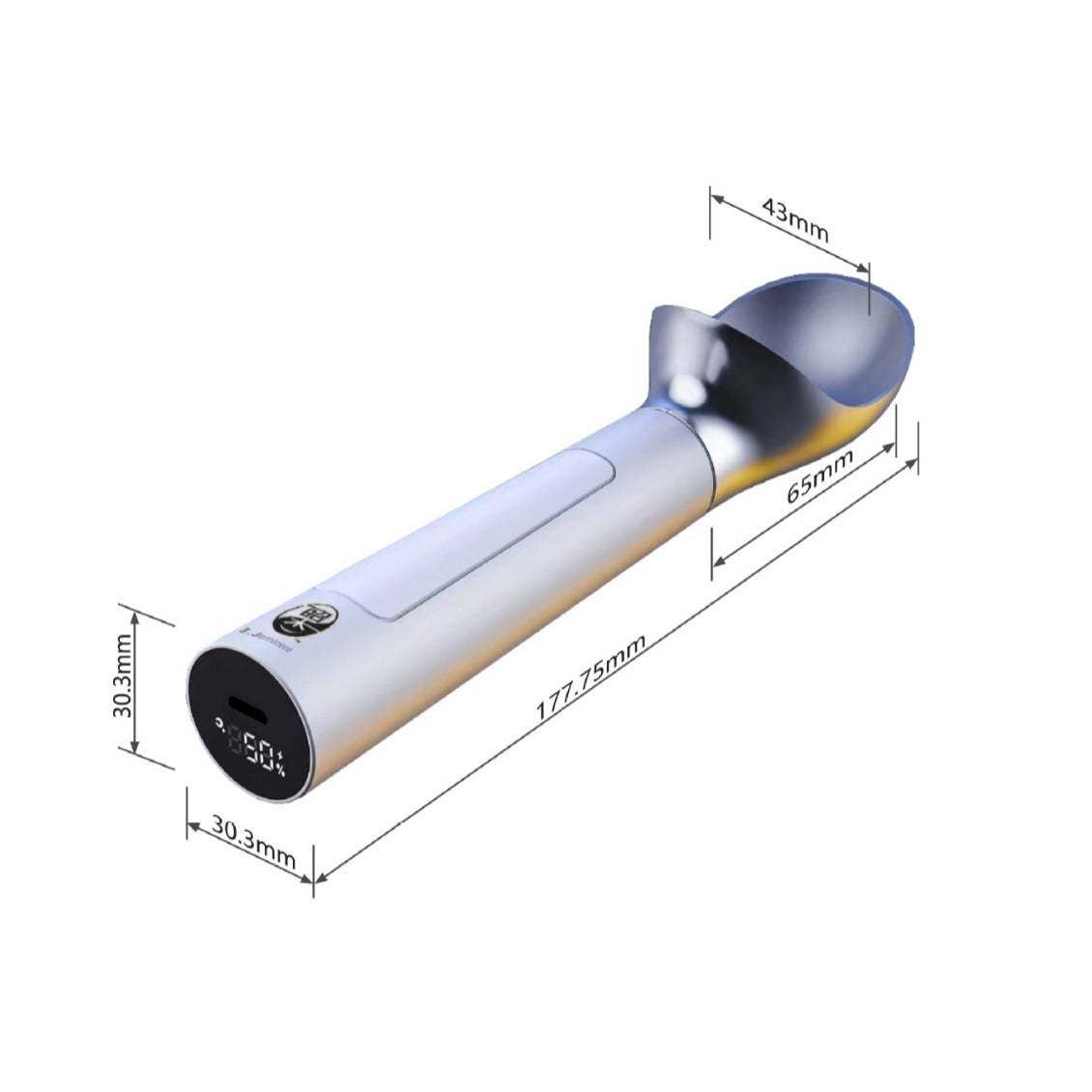 Heating Constant Temperature Ice Cream Scoop Kitchen DealSniper.net