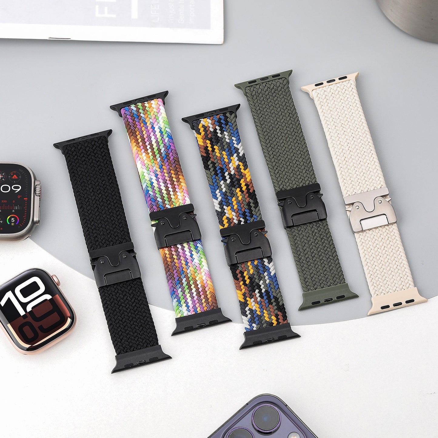 S10 Strap Parachute Buckle Ultra Woven Strap Jewelry DealSniper.net