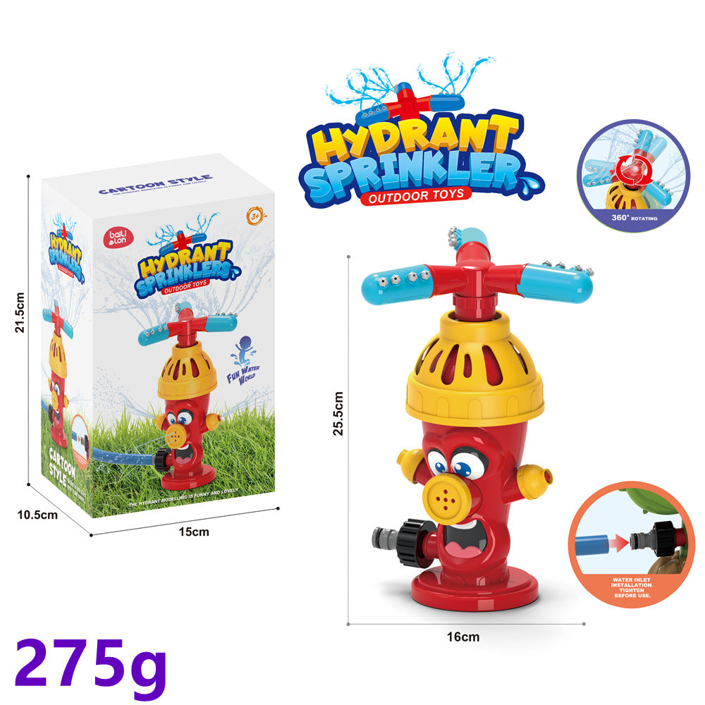 Sprinkler Outdoor Water Spray Toy Garden Water Toys Kids dealsniper-net Rotating Nozzle