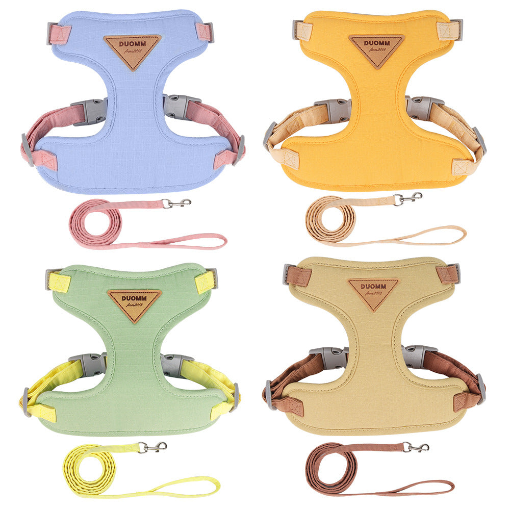 Hot Sale Dog Breast Strap Anti Breaking Loose Pet Harness Pets dealsniper-net