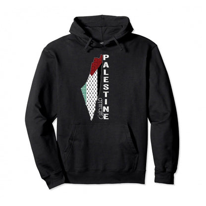 Palestine Pullover Hoodie Warm Hoodie Fashion Hip Hop Men DealSniper.net Style 12 L