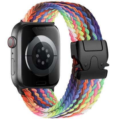 S10 Strap Parachute Buckle Ultra Woven Strap Jewelry DealSniper.net New Rainbow 38 40 41mm