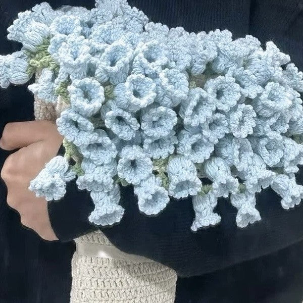 Wool Ball Crocheted Flower Blanket Holidays DealSniper.net
