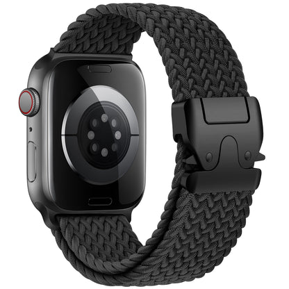 S10 Strap Parachute Buckle Ultra Woven Strap Jewelry DealSniper.net Black 38 40 41mm