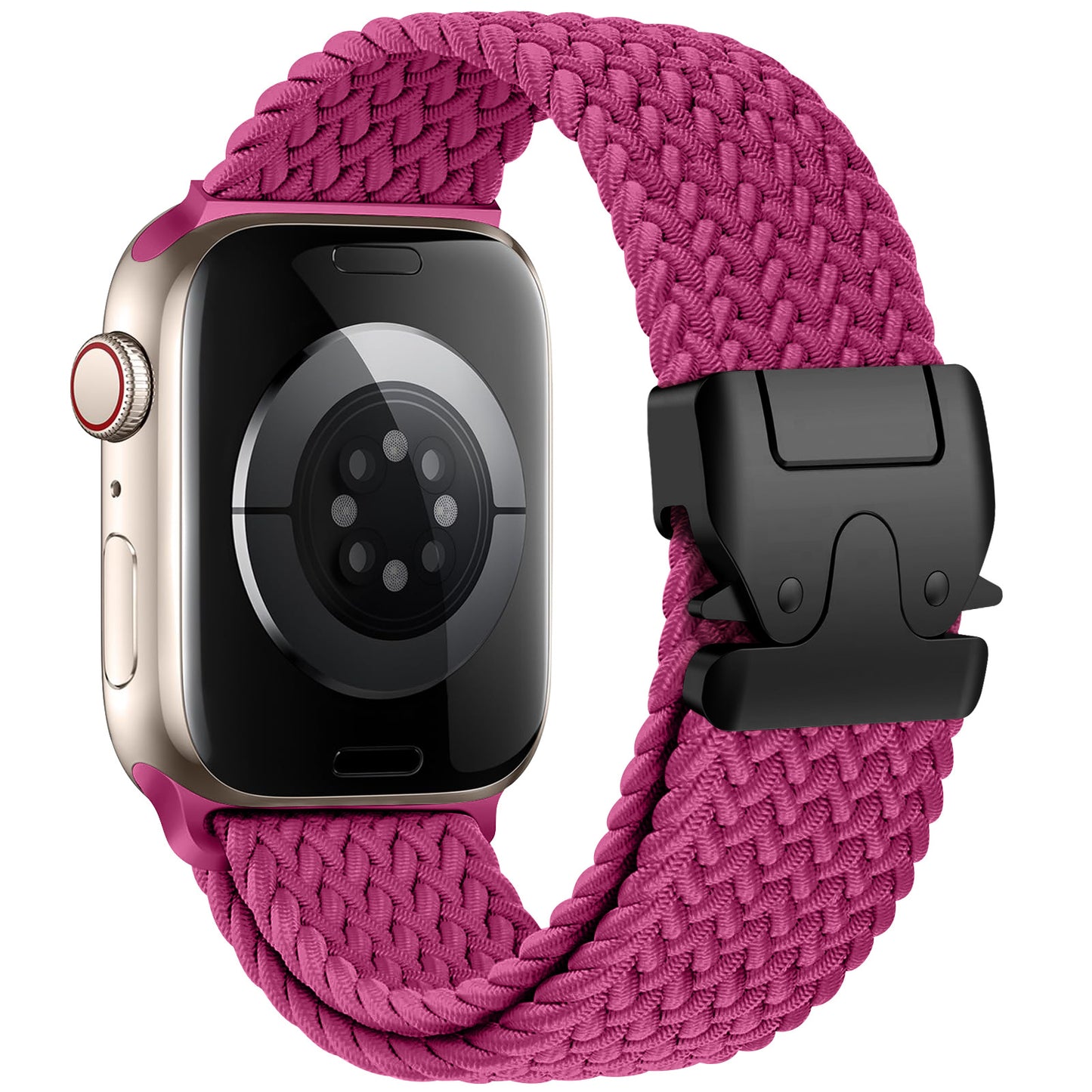 S10 Strap Parachute Buckle Ultra Woven Strap Jewelry DealSniper.net Magenta 38 40 41mm