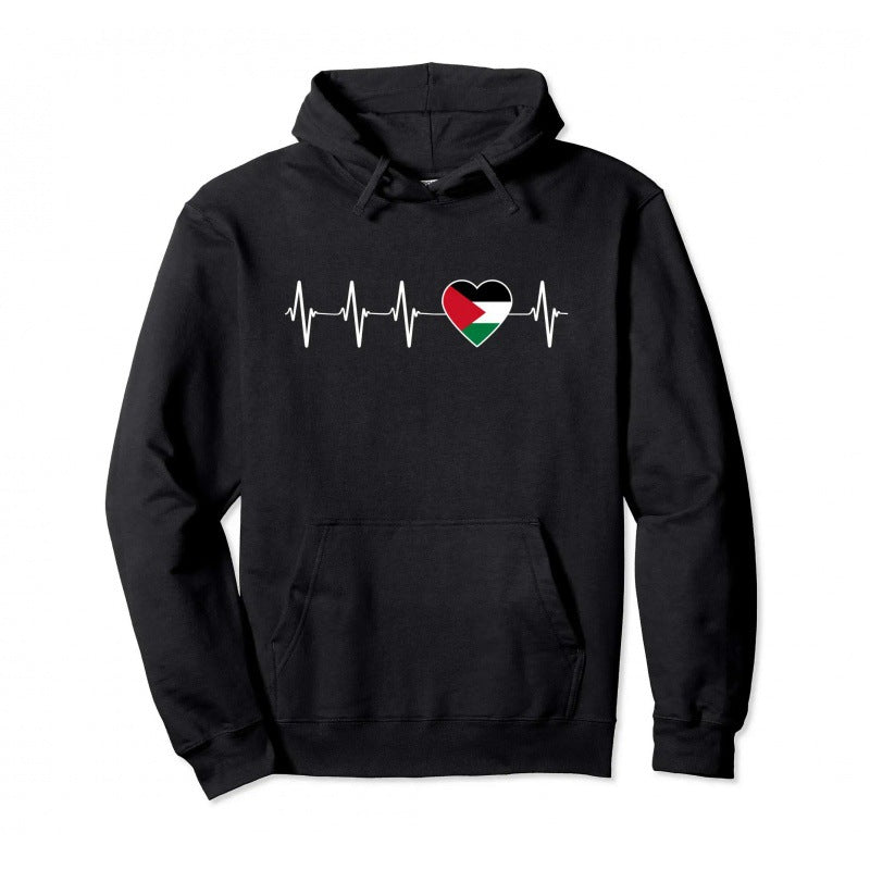 Palestine Pullover Hoodie Warm Hoodie Fashion Hip Hop Men DealSniper.net Style 11 L