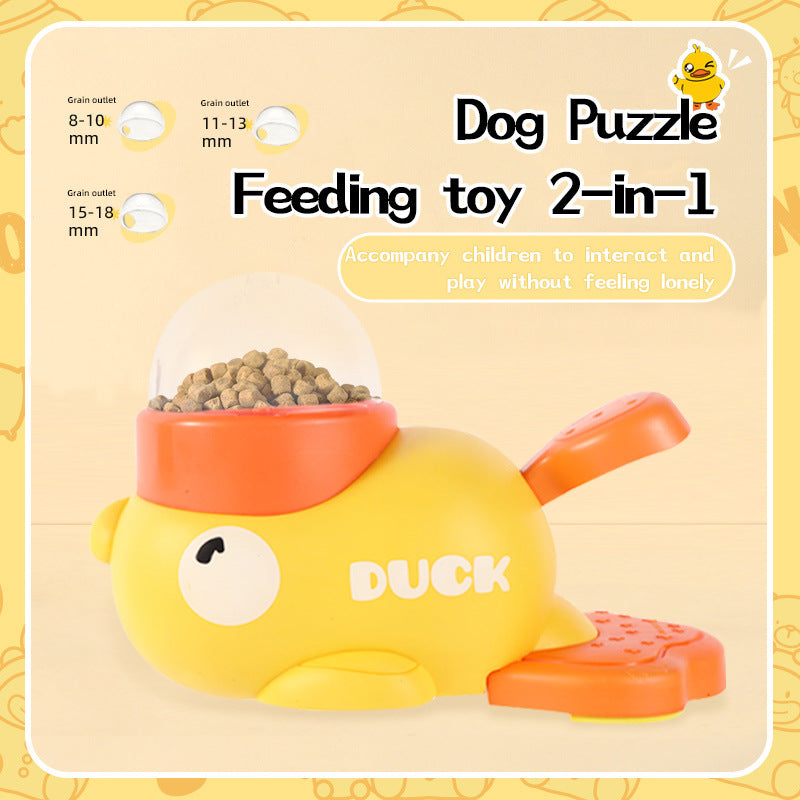 Dog Puzzle Feeder Interactive Pet Food Treat Dispenser Pets DealSniper.net