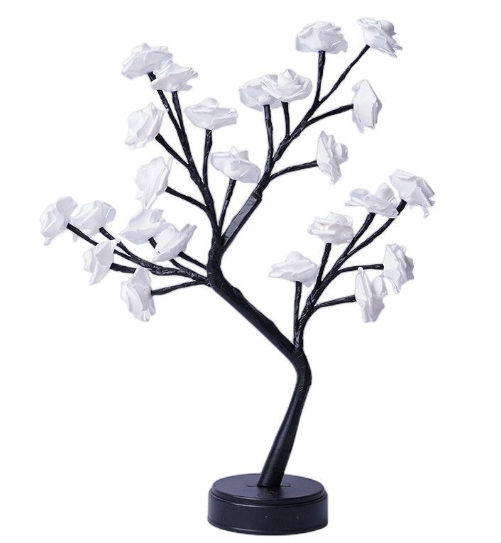 Table Lamp Flower Tree Rose Lamps Fairy Desk Night Lights Home dealsniper-net