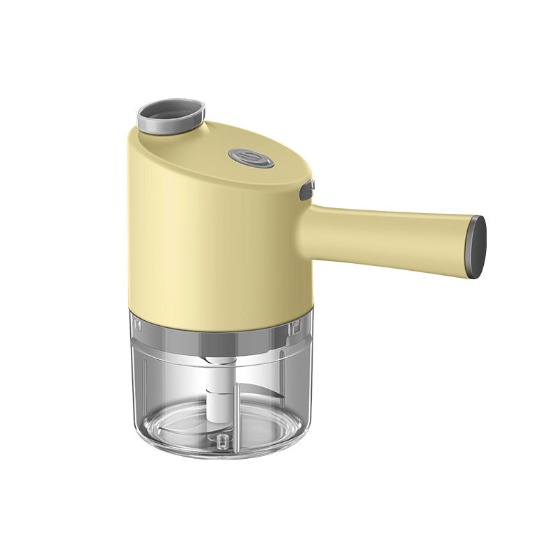 Chopper Kitchen Household Multi-functional Electric Vegetable Cutter Kitchen dealsniper-net Yellow Gatling Chopper