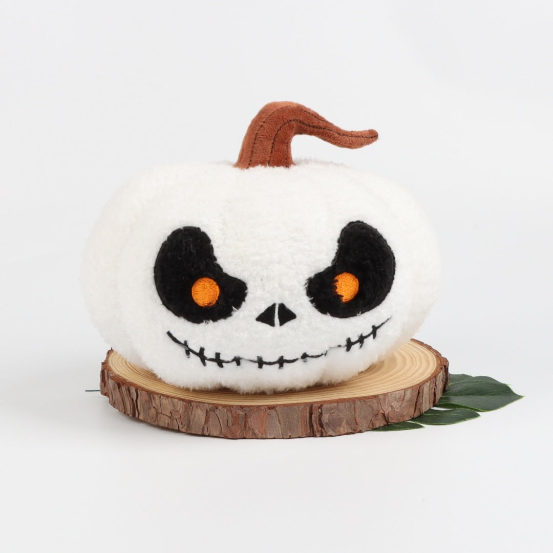Halloween Pumpkin Pillow Ghost Decoration Props Plush Toy Holidays DealSniper.net Smile 20x20x19cm
