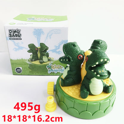 Sprinkler Outdoor Water Spray Toy Garden Water Toys Kids dealsniper-net Rotary Dinosaur