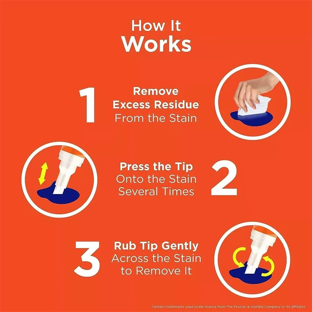 Instant Stain Remover Pen & Spot Cleaner Portable Travel-Friendly for Clothes DealSniper.net