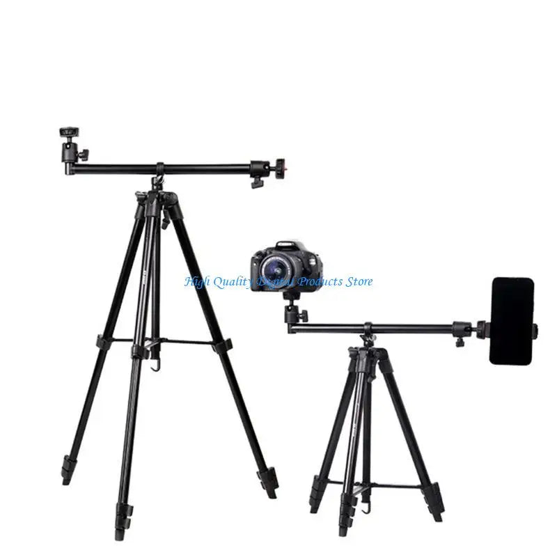 Professional Tripod Foldable Design for Video Recording Adjustable Height Stand Electronics DealSniper.net