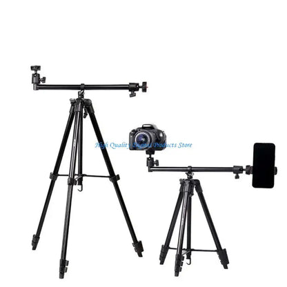 Professional Tripod Foldable Design for Video Recording Adjustable Height Stand Electronics DealSniper.net