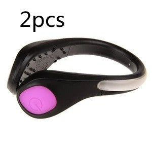Flashing shoe clips outdoor warning lights Outdoor dealsniper-net Pink2pcs