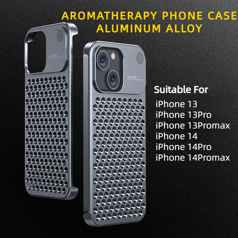 Aluminum Alloy Phone Case Anti-fall Full Body Shockproof Phone Cove  ﻿