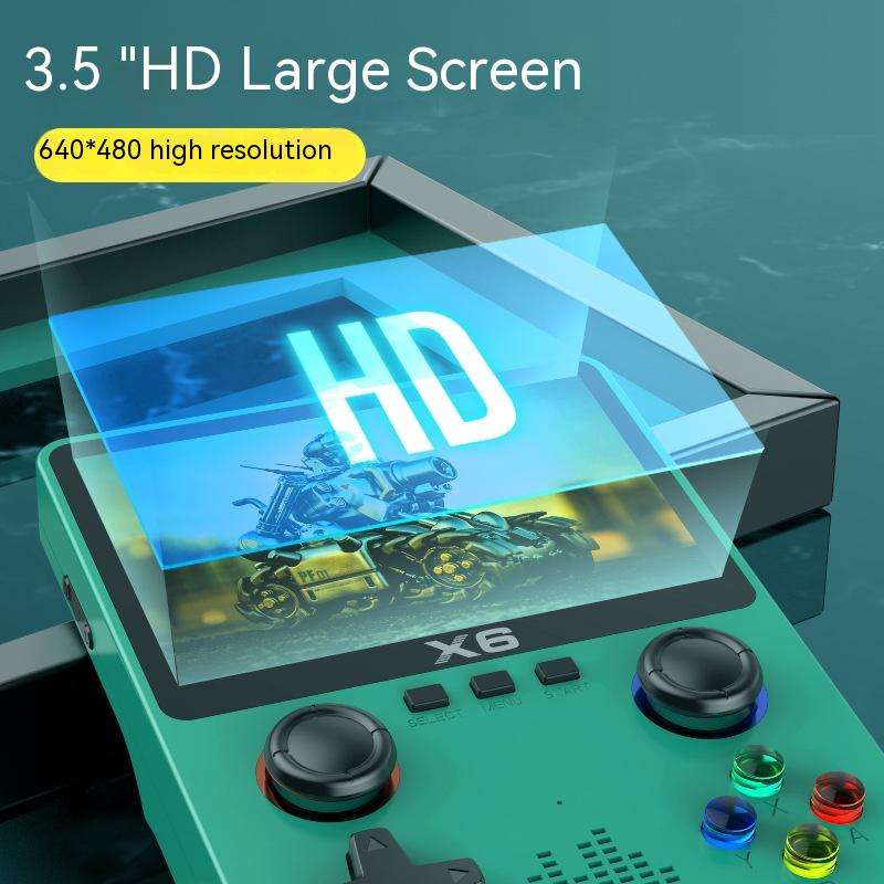 New X6 Game Console HD Double Shake Kids Gym From House