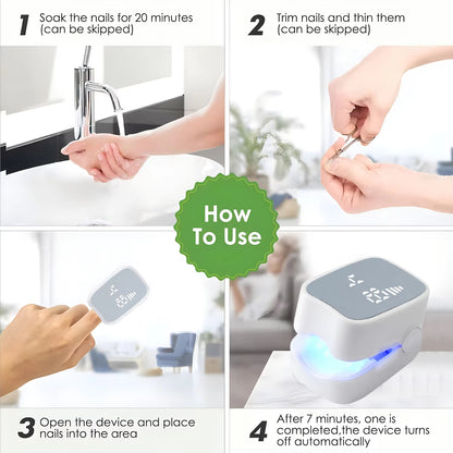 Nail Fungus Laser Treatment LED Light Device Nail Fungus Remover Beauty dealsniper-net