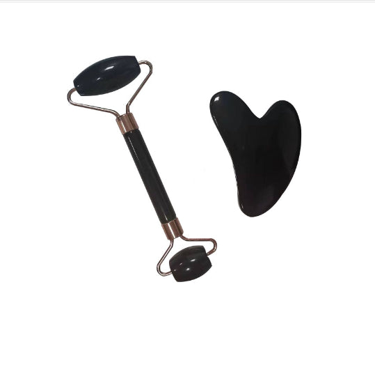 Face Lift Up Wrinkle Remover Gua Sha Stone For Face Massage Beauty Gym From House Black