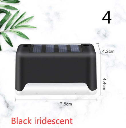 New Upgrade Waterproof LED Solar Fence Lamp Solar Deck Lights